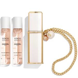 CHANEL Coco Mademoiselle Perfume Refill Set - Gold and White